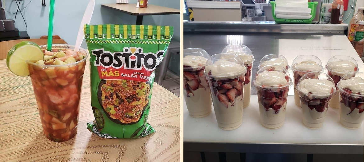 Burlington Home Style Smoothies & cafe Menu